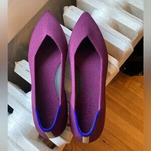 Rothy's Point II in Boysenberry.